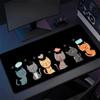 Cool greative cat Mouse Pad Office Mouse Pad with Wrist Support Games Desk MattNonSlip desk matGaming Mouse pads playmat