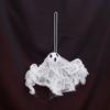 6/12/24PCS Halloween Ghost Banner Hanging Decor Creepy Spooky Ghost Prop For Party Halloween Decoration