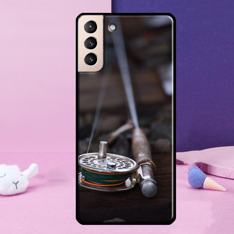 

Fishing Rod Tool Phone Case For Samsung Galaxy S25 Ultra S23 S20 S21 S22 S24 FE S9 S10 Plus S24 Ultra Cover Galaxy S21 FE