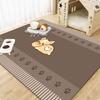 Large Cartoon Cat Paw PVC Pet Mat Waterproof Urine‑Proof Non‑Slip Easy‑Wipe Floor Mat For Indoor Cat Playpen