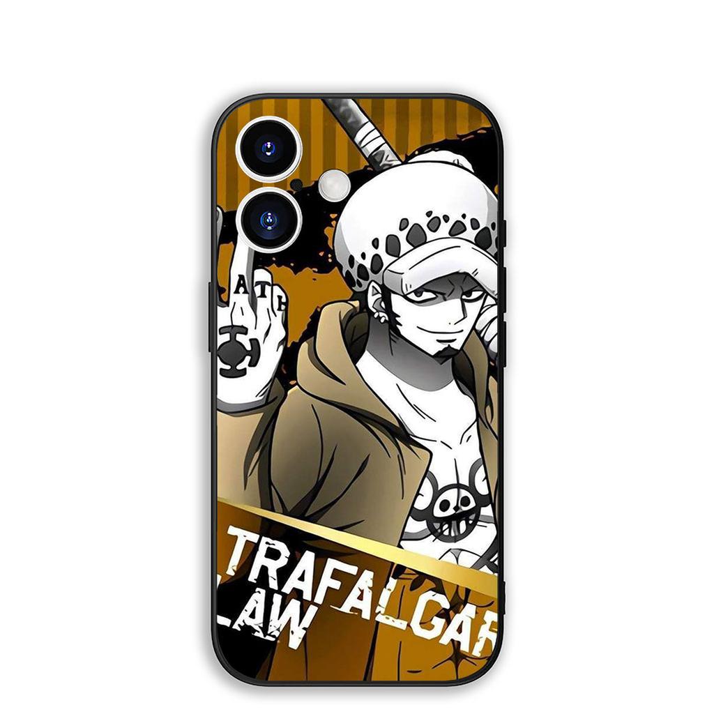 for Motorola Moto G86 G57 G67 G24 G15 G54 Power G13 G14 G34 G35 G45 G53 G55 G75 G72 Case One Pieces Luffy Trafalgar D Water Law