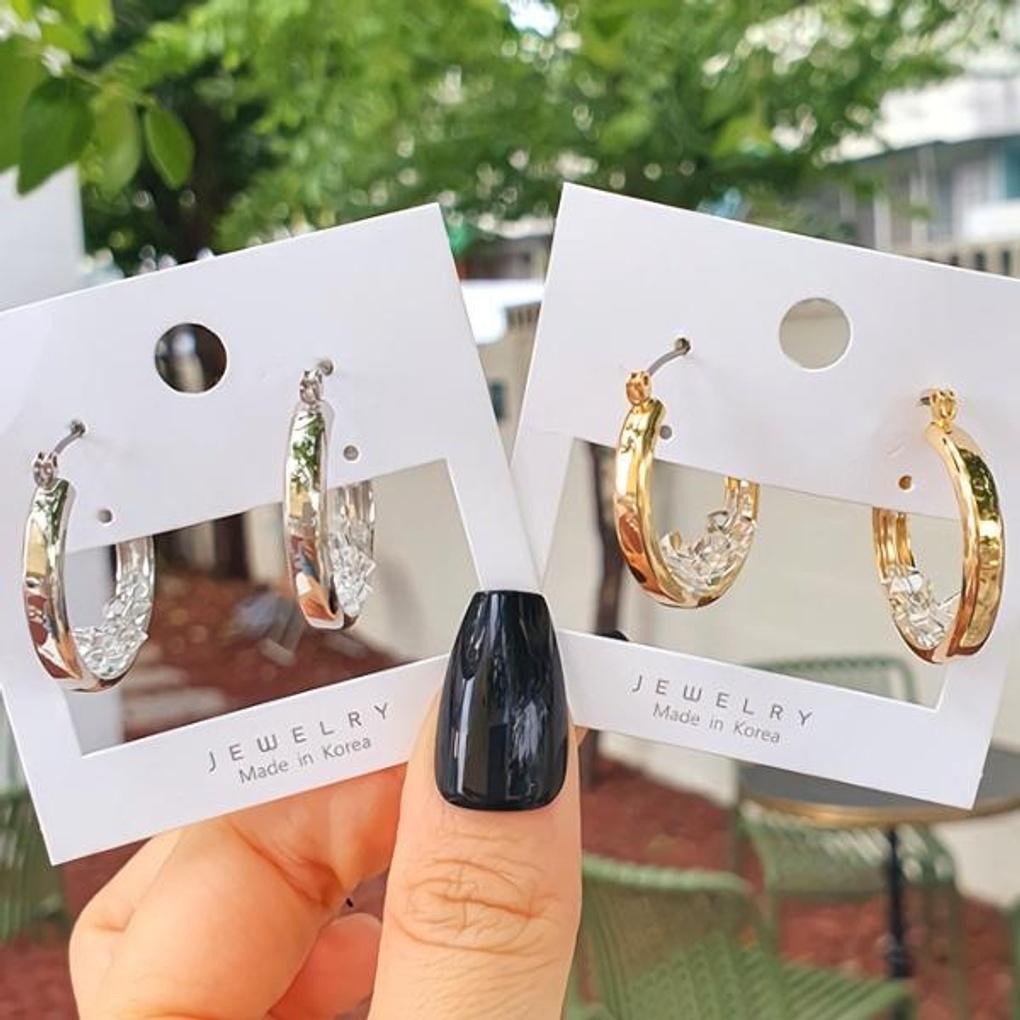 Women's Pacific Ring (Sparkling Beach Earrings)