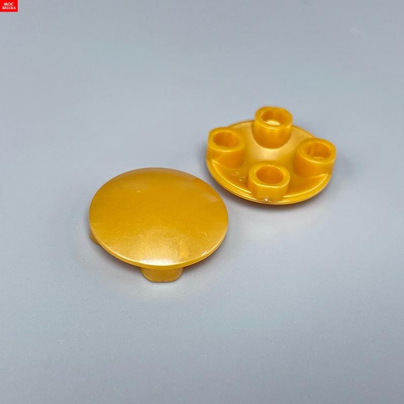 Non-Toxic Moc Bricks Plate Round 2X2 With Rounded Bottom 2654 28558 Road Stone Model Architecture City Building Blocks Kids Toys