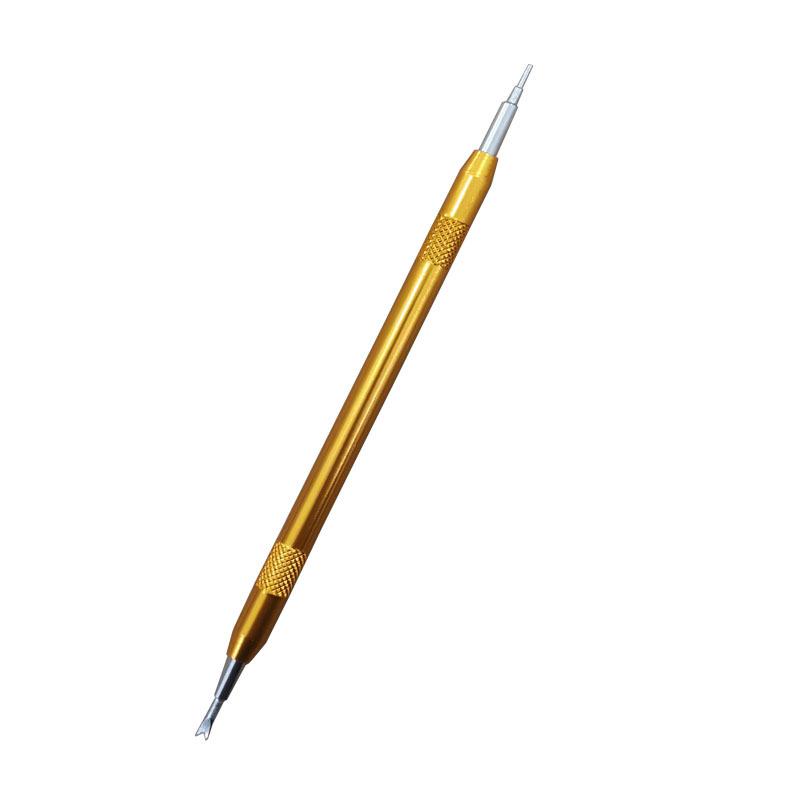 Double-headed Raw Ear Batch Yellow Double-eared Batch Steel Strap Installation And Removal Replacement Tool Aluminum Alloy Raw Ear Fork
