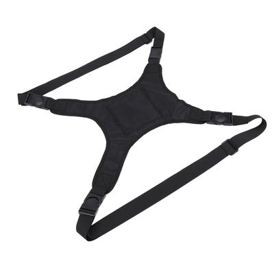 Wheelchair Seat Belt Dual Shoulder Strap Length Soft Breathable Front Pocket Wheelchair Vest Restraint Harness for Elderly Patient