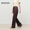 EICHITOO Women's Linen Blend Wide-Leg Pants