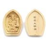 Kurita's Special Buddhist Statue [Guardian Deity] Inari Daimyojin Lotus-Shaped Incense Holder Buddha/Pocket Buddha Guardian Deity, 6.2cm High, 4.5cm W