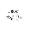Headless Electric Guitar Nut Parts Adjustable Headless Electric Guitar 6 String Zinc Alloy Lock Locking Nut With Mounting Screws