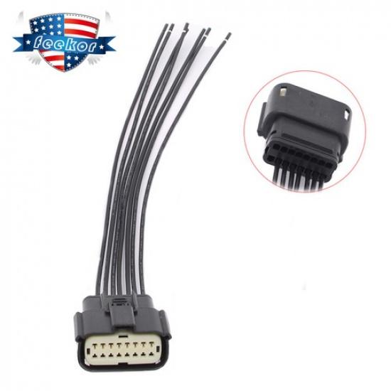 7-wire LED Headlight Connector Pigtail Fits for 2015-17 FORD F150 2018 Expeditio