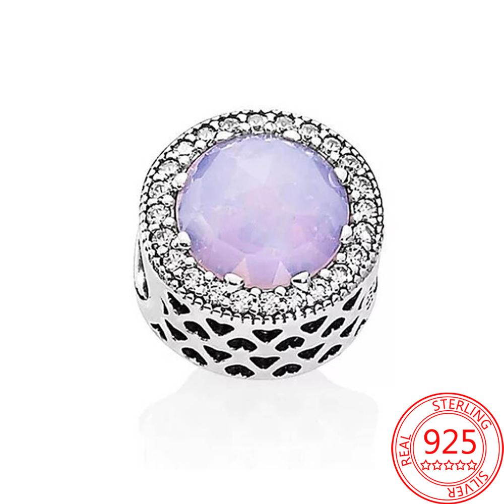 Classical Metal Multi Colored Sparkling Hollow Circular Pendant Charm Fit Brand Bangle Make Your Own Jewellery Elegant Fashion Beautiful Lovely