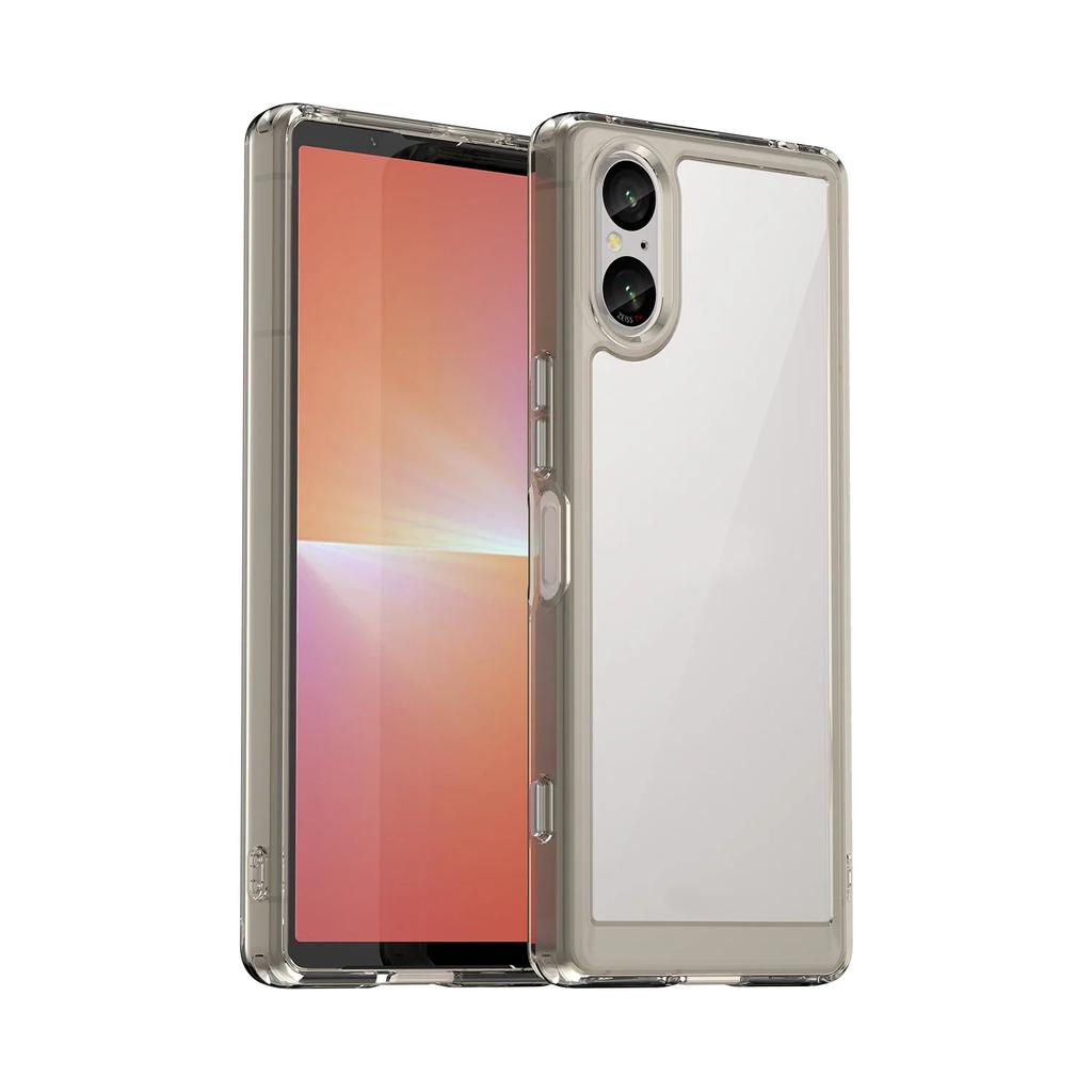 Colorfull Transparent TPU Case for Sony Xperia 10 1 VI 5 V Protective Cover Shockproof Clear Frame Fundas Coque Capa Shell