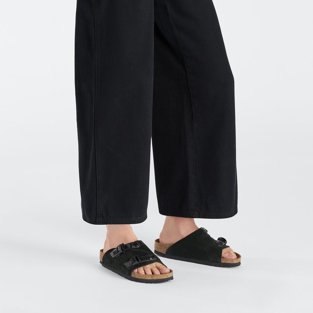 Birkenstock Abrasion Resistant Abrasion Resistant Slide Slippers Unisex Black 1026763