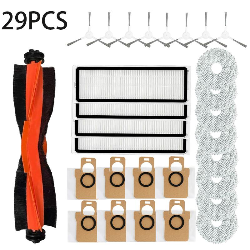 For Robot Vacuum Cleaner Xiaomi X20 + / X20 Plus, Wiper and Grill Accessories, Main Side Brush, Hepa Filter, Spare Parts Dust Ba