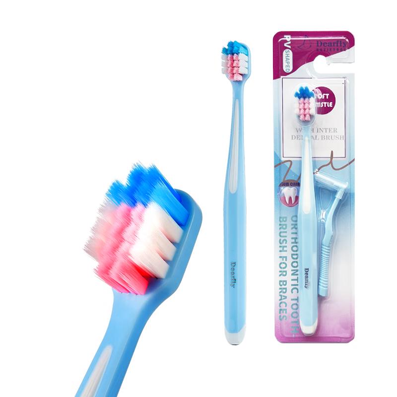 

Dearfly Orthodontic Toothbrush for Braces