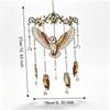 Colorful Bird Hanging Ornaments Acrylic Home Decoration Crafts Hummingbird Wind Chime  Courtyard