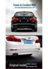BMW 5 Series F18 Rear Bumper Trim Strip (2014-2017) - 525, 528li Models
