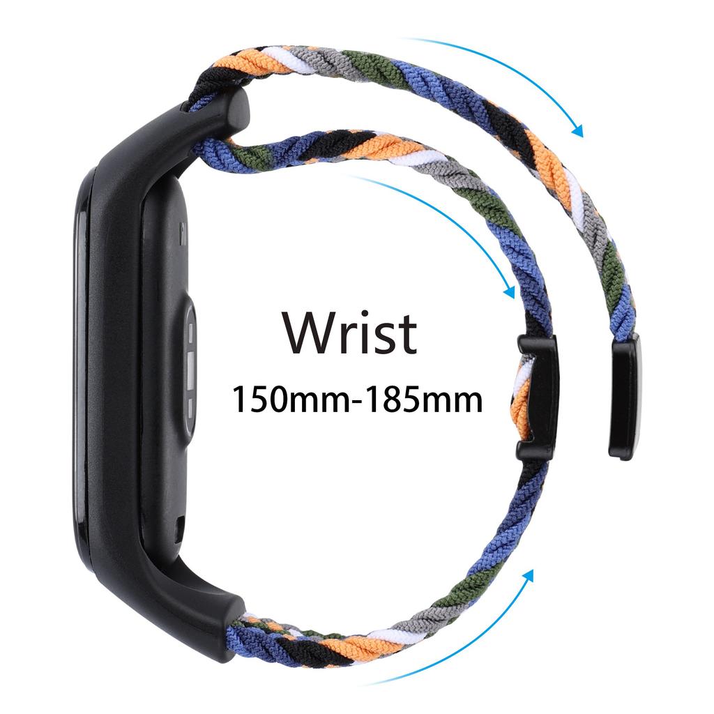Horlogebanden voor Xiaomi Mi Band 10 9 8 NFC Vervangende riem accessoires magnetisch Gevlochten correa armband Miband 9 Miband 8 Band