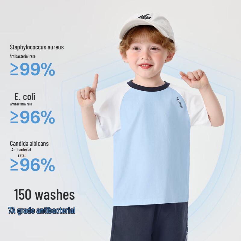 RightEuro Boys' Cooling Summer Short Sleeve T-shirt