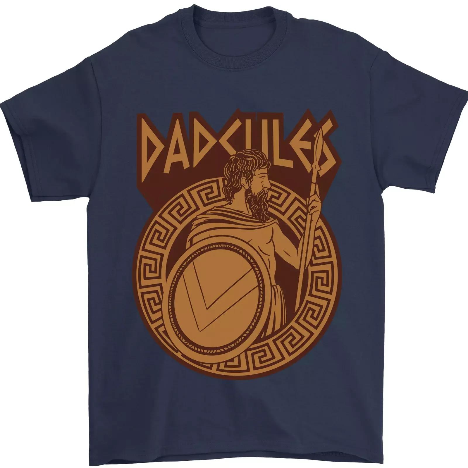 

Dadcules Funny Gym Ancient Greek God Parody Fathers Day TShirt 100 Cotton ONeck Short Sleeve Casual Mens Tshirt Size S3XL 4XL