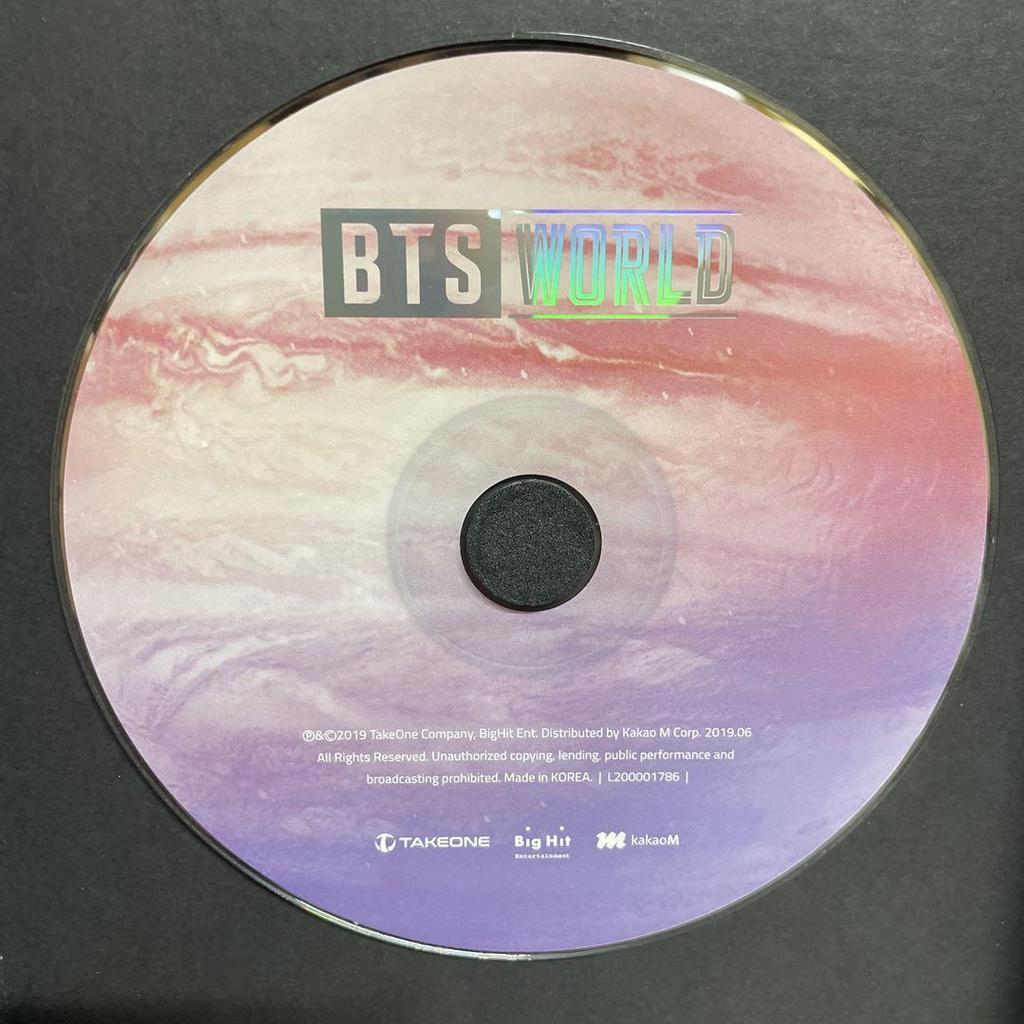 [USED] BTS WORLD Original Soundtrack Trading Card Jimin
