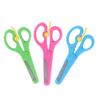 Safe Child-Friendly Round-Edge Elastic Scissors for Students