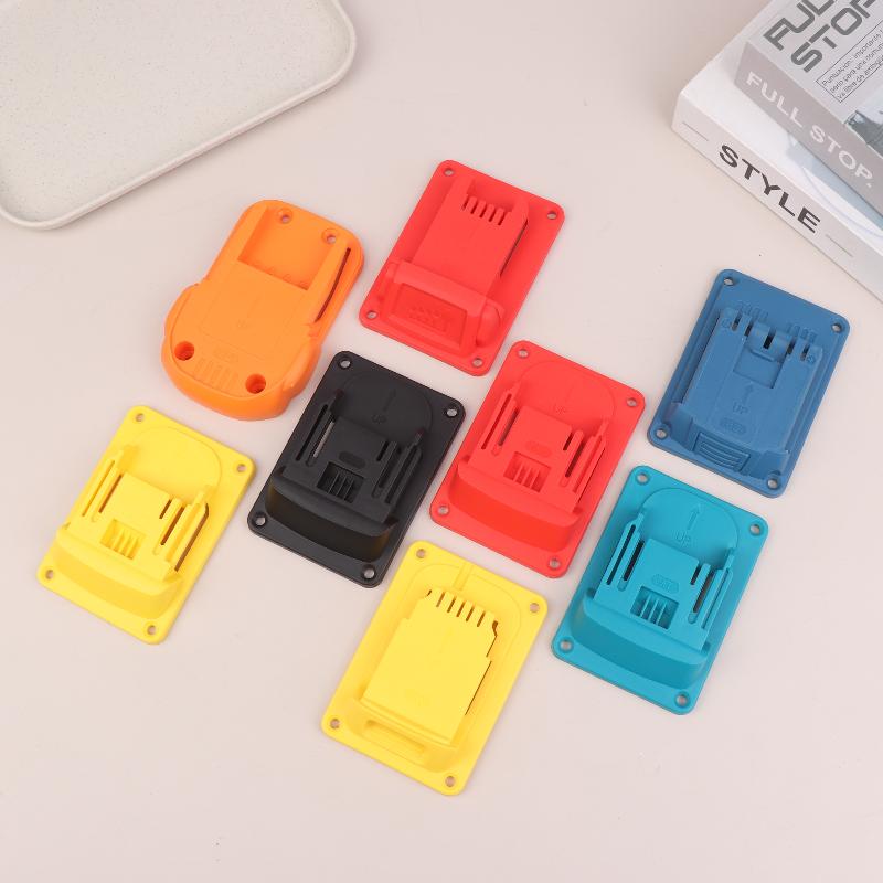 Wall Mount Electric Tool Holder For 18V Wall Power Mount Storage Battery Bracket Fixing Newest Drill Holder Slots Stand