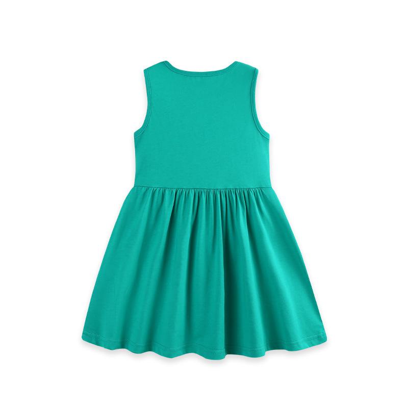 Children's Dresses Summer New Arrivals Girls' Embroidered Short-Sleeved Princess Dresses