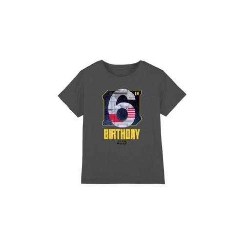 Star Wars Childrens/Kids X-Wing Space 6th Birthday T-Shirt