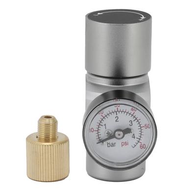 Mini regulador de gás CO2 com interruptor de corte MFL3/8 pol. para TR21x4 - acessório para cervejeiros caseiros