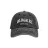 Vintage Wash American Style Baseball Cap With Embroidered Letters For Casual Sun Protection
