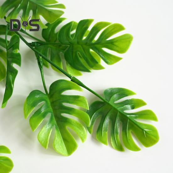 Medoc Fake Vine Fadeless Rezistent la uzură Simulare realistă de suspendare pe perete Monstera