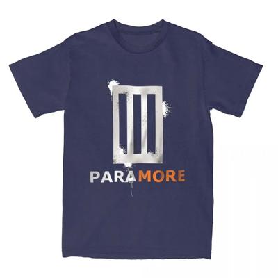 Καλοκαιρινά T-shirts Μπάντας Paramore Merch Ανδρικά Γυναικεία Vintage Νέο Rock T-Shirt Κοντομάνικο Ρούχο