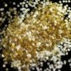90Pcs/Set Nail Flake Snowflake Effect Non-Fading ABS Gold Color Art Decoration Mixed DIY