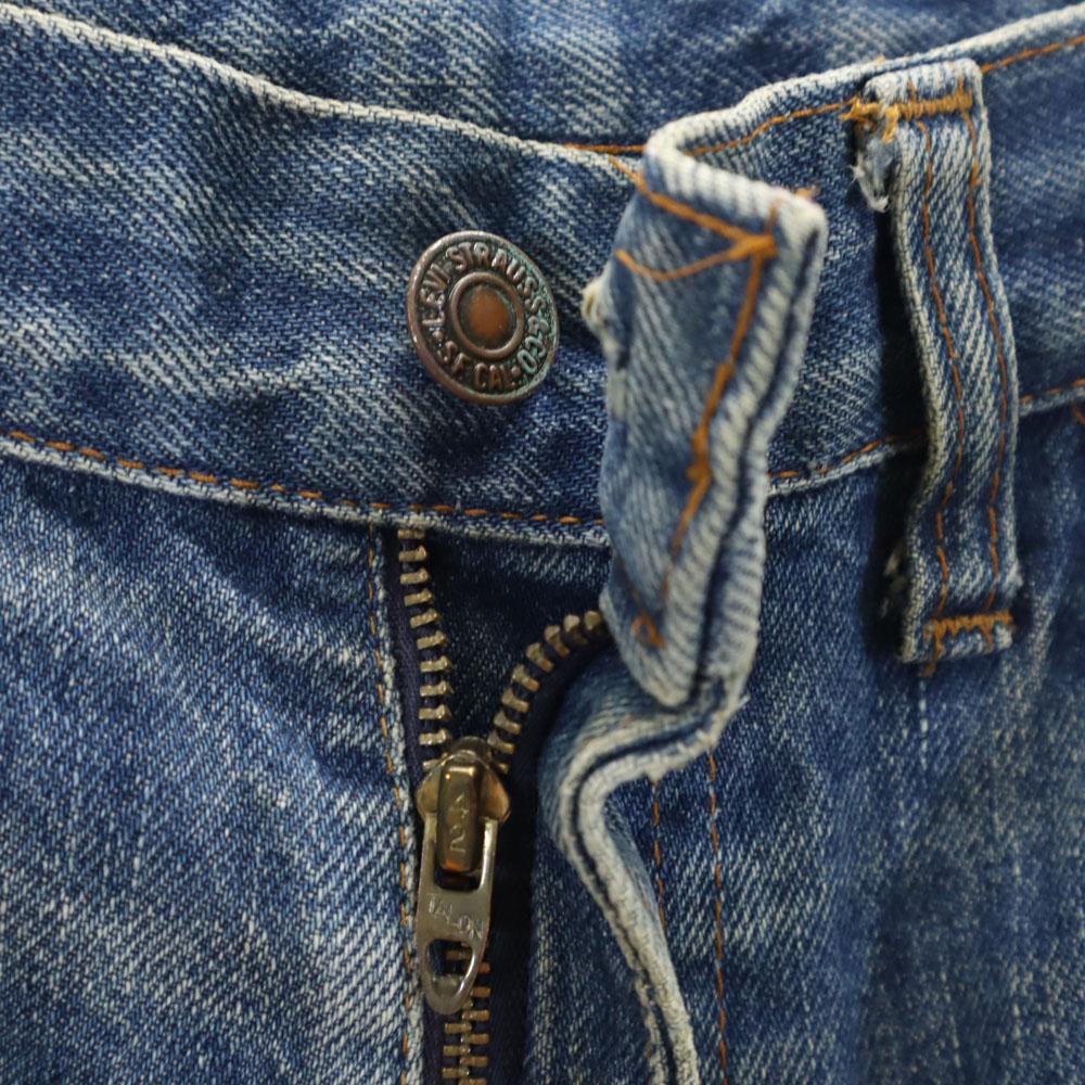 Levi's 80s 42 Talon 5 pocket orange tab Straight denim pants Men's Used