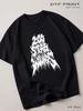 Schwarzes T-Shirt 200 Stabwunden, Metal Back in