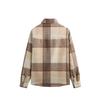 Kith Brushed Plaid Sheridan Shirt Jacket Canvas Men Outerwear Tan KHM011021-210