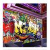 Wallpaper Fashion Letters Graffiti 3d Mural Bar Ktv Background Wall Living Room Bedroom Wallpaper