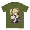 Men T Shirt Grok Ani Sticker Waifu Anime  T-Shirts Hipster Summer Tee Shirt Aesthetic Casual Cotton Clothes Birthday Gift