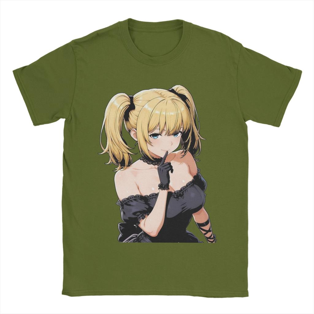 Men T Shirt Grok Ani Sticker Waifu Anime  T-Shirts Hipster Summer Tee Shirt Aesthetic Casual Cotton Clothes Birthday Gift