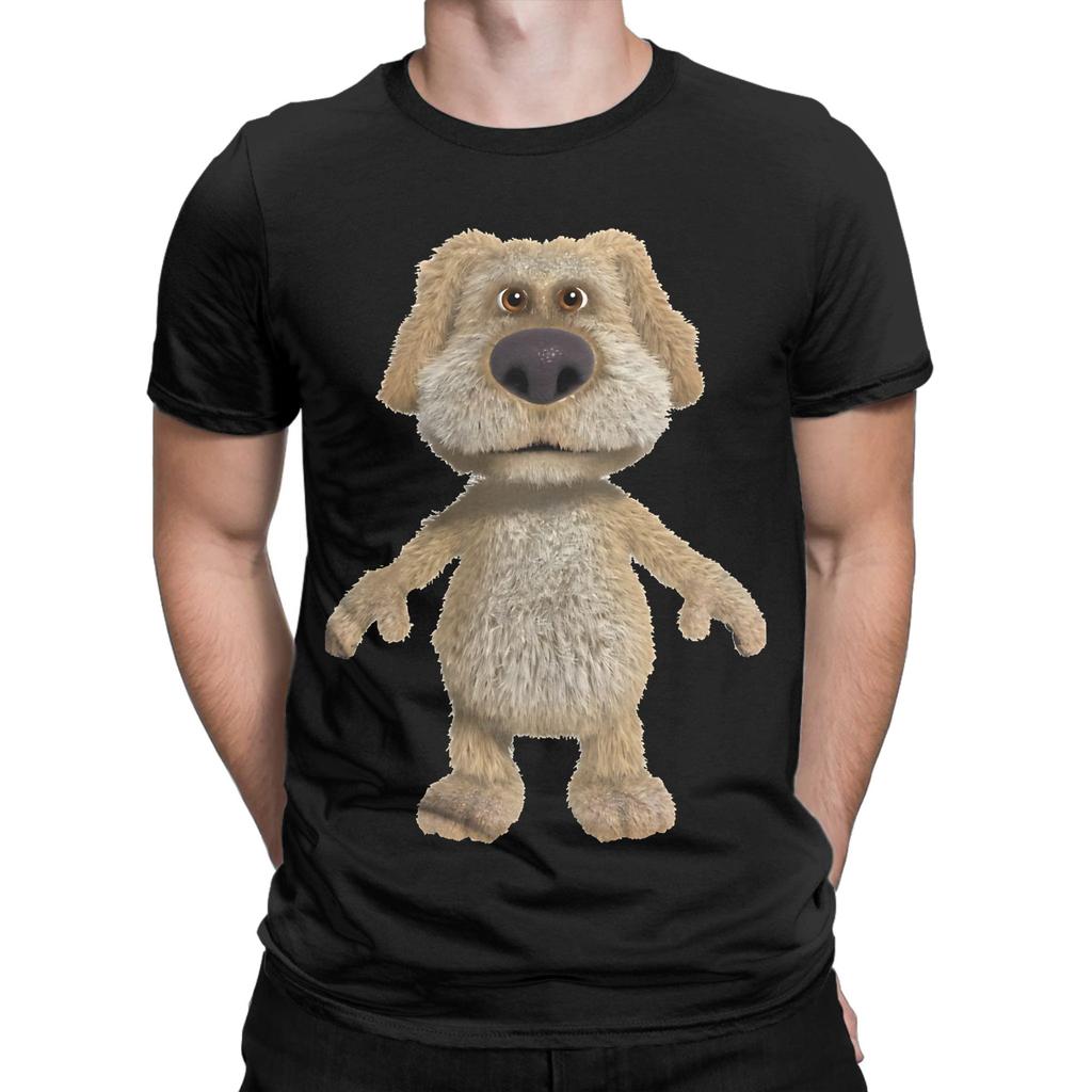 T-shirt in 100% Cotone Grafica Divertente di Talking Ben Magliette Talking Ben per Unisex