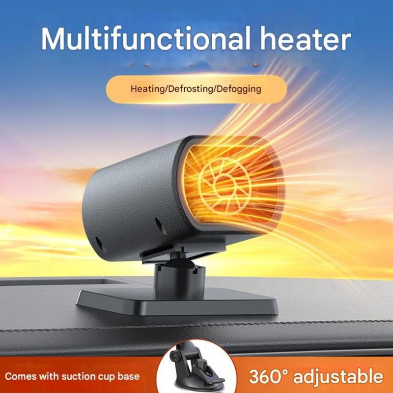Fast Acting Car Defroster Heater 12V Suitable Windshield Demisting Device For Winter Driving Comfort