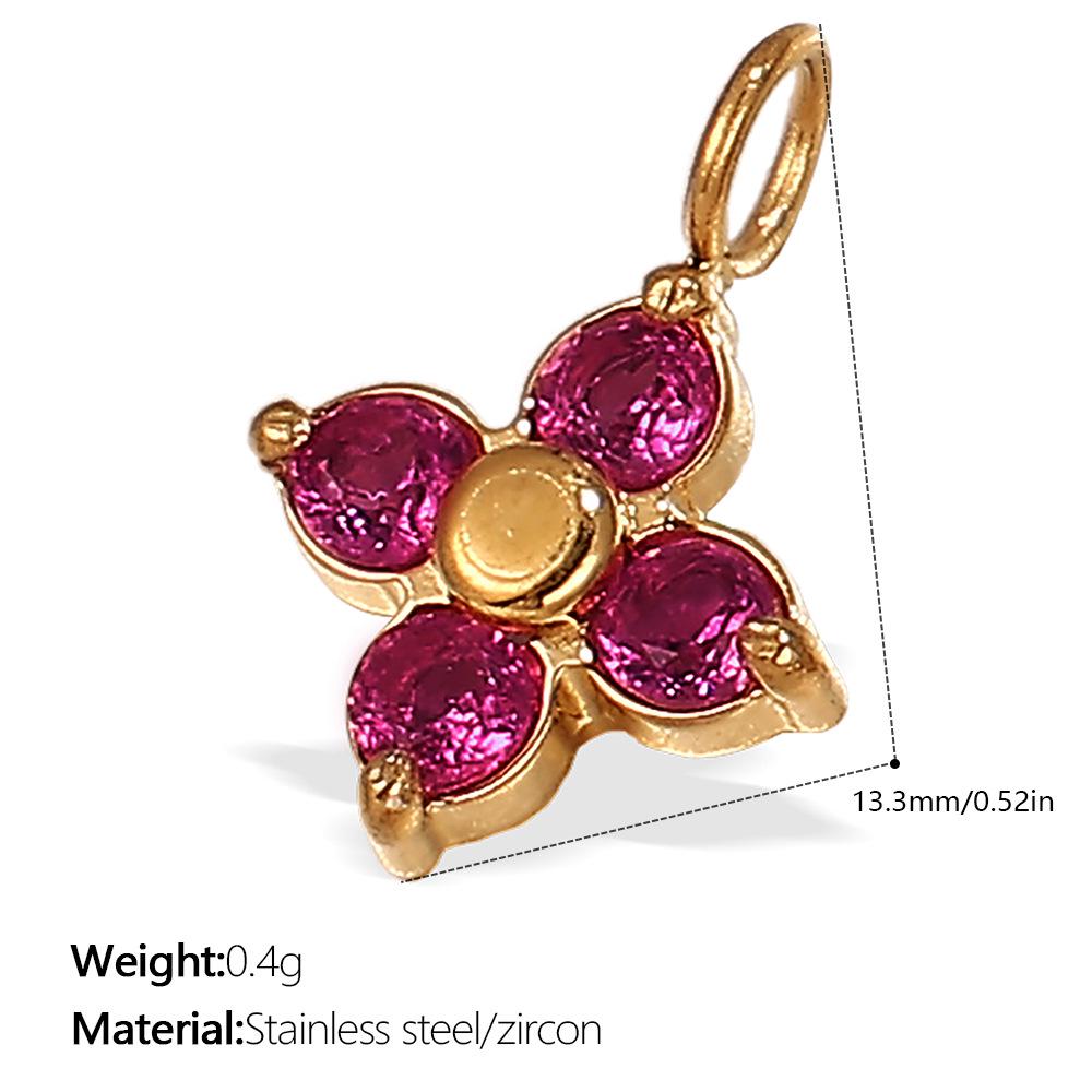 18K Gold-Plated Stainless Steel Beach-Style Pendant Necklace