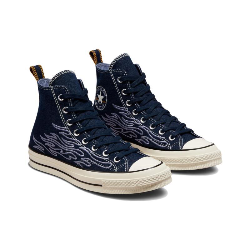 Converse Chuck Taylor All Star 1970s Lightweight Woven High Top Espadrilles Unisex Blue