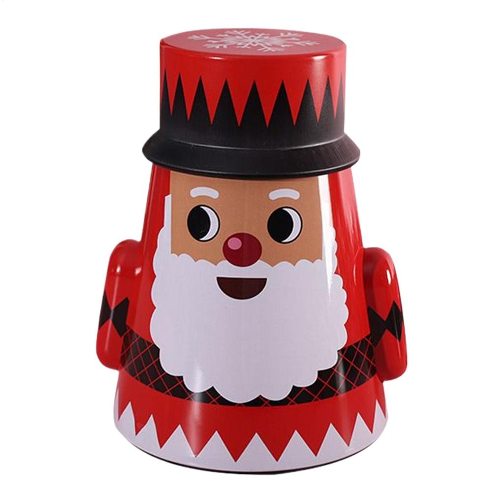 Christmas Jars Airtight Santa Snowman Cute Candy Jar Cookie Container For Stocking Stuffers Party Favors Greeting Cards Kids