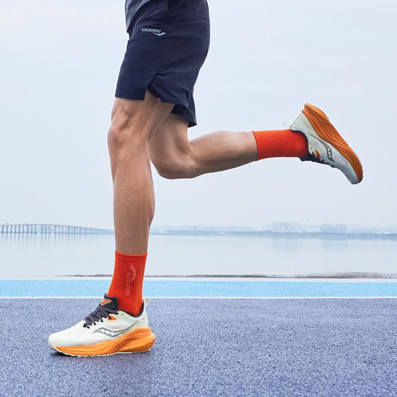 Saucony Stability Comfortable Running Shoes Synthetic Leather TPU Non-Slip Wear-Resistant Support Low-Top Running Shoes Men running shoes S28225-1