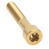 M6x35mm Bike Screw Rustproof Titanium Alloy Bicycle Handlebar Stem Screw for Outdoor Cycling