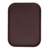 Round Serving Tray Nonslip Rubber Tempered Glass Fiber Heat Resisting Wide Application Round Tray