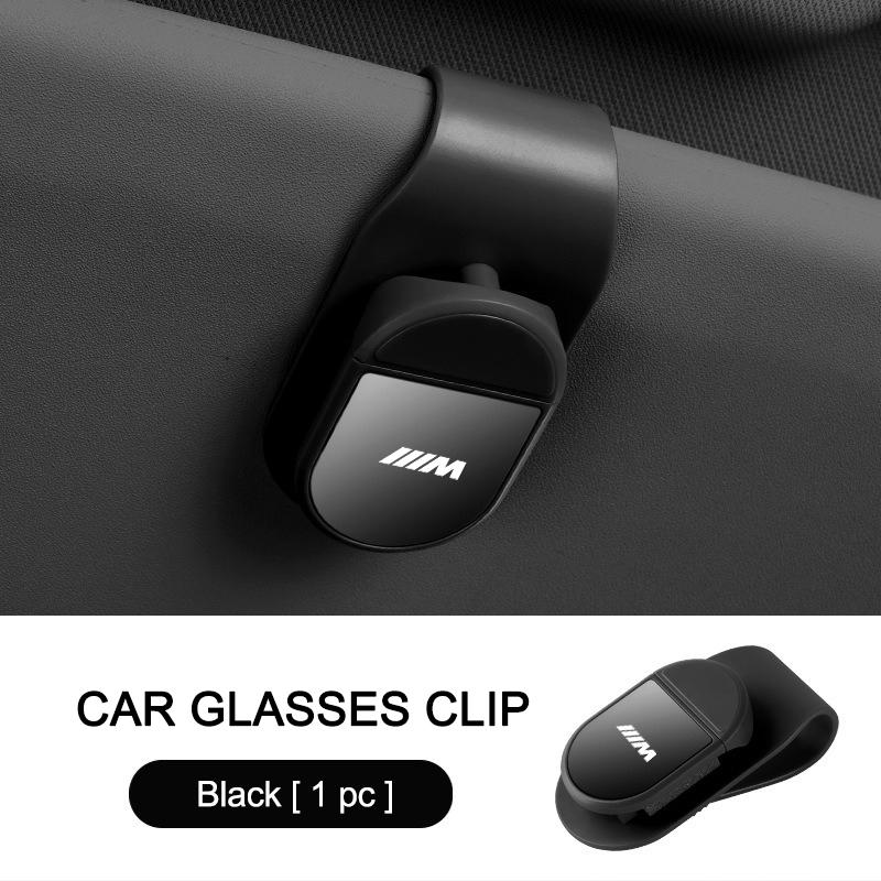 Car Sun Visor Glasses Holder Clip Storage Compact Eyeglasses Holder For Bmw F20 G20 G30 X1 X3 X4 X6 X7 G11 F16 G01 G02 Sticker YY8