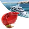Yctze 12V 115dB Retro Electric   Horn Red   Car Speaker for ATV RV Boat Truck Electric Horn ATV Horn 12 Volt   Horn