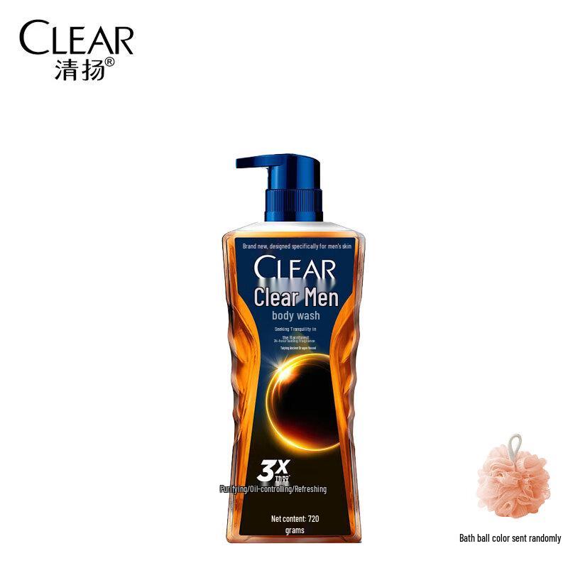 Clear Men Refreshing & Oil Control Shower Gel, Rainforest Woody Cologne 720g